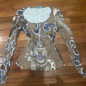 EMILIO PUCCI LONG SLEEVE SHIRT